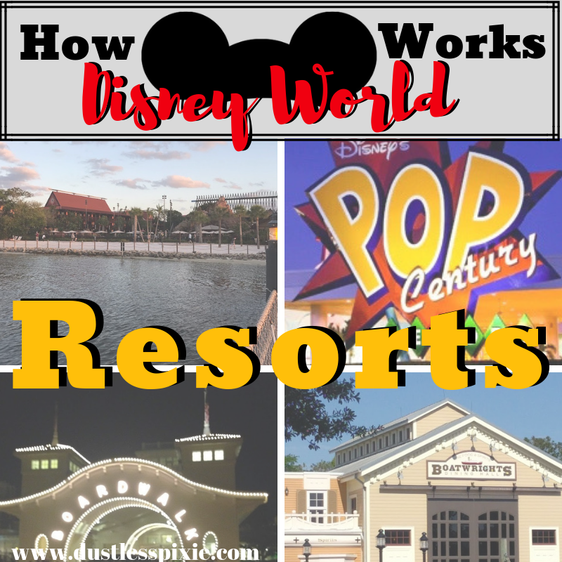 How Disney World Resorts Work - Dustless Pixie | How Disney World Works